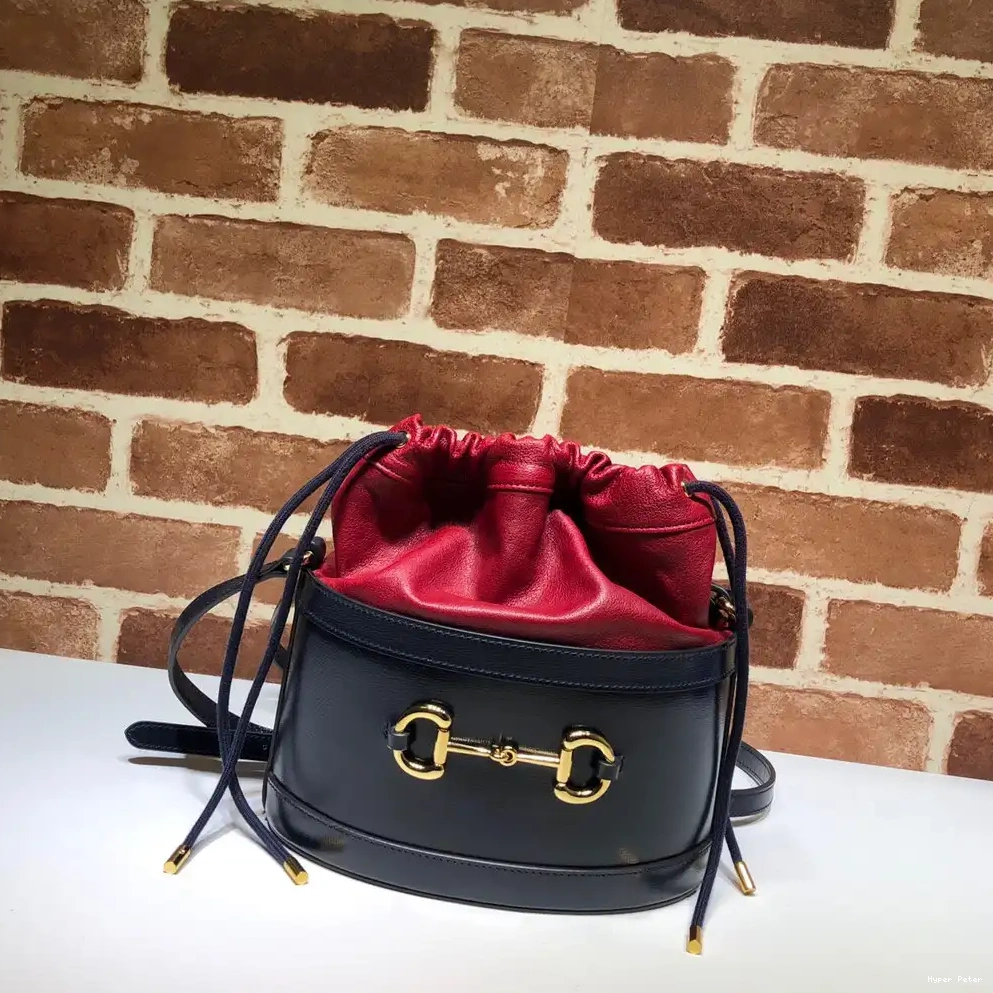 Hyper Peter Horsebit GUCCI 1955 bag bucket 0607